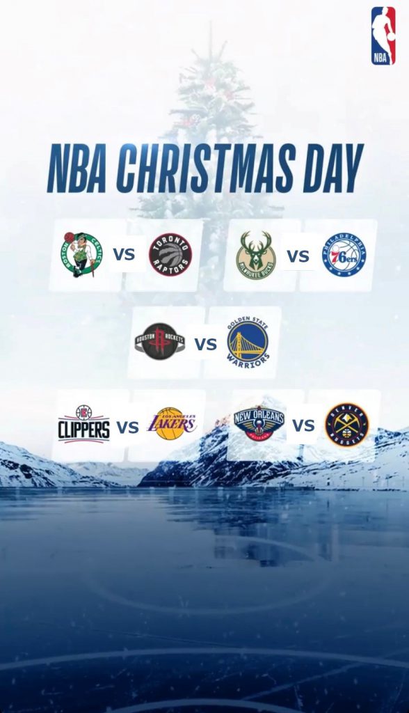 NBA Christmas Day 2019